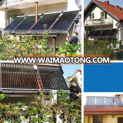 2018 new style european standard solar collector (4pcs x 20tube)